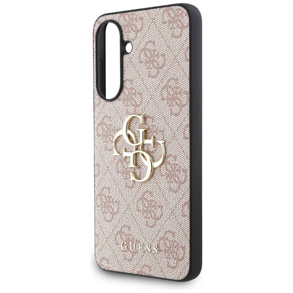 Case for Samsung Galaxy A56 A566, Guess, 4G Big Logo, Pink