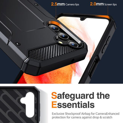 Hülle für Samsung Galaxy A56 A566, Techsuit, Hybrid Armor, Schwarz