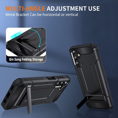 Hülle für Samsung Galaxy A56 A566, Techsuit, Hybrid Armor, Schwarz
