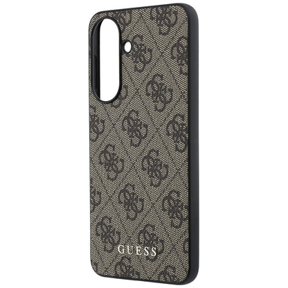 Hülle für Samsung Galaxy A57 5G, Guess, 4G Classic Logo Charm, Braun