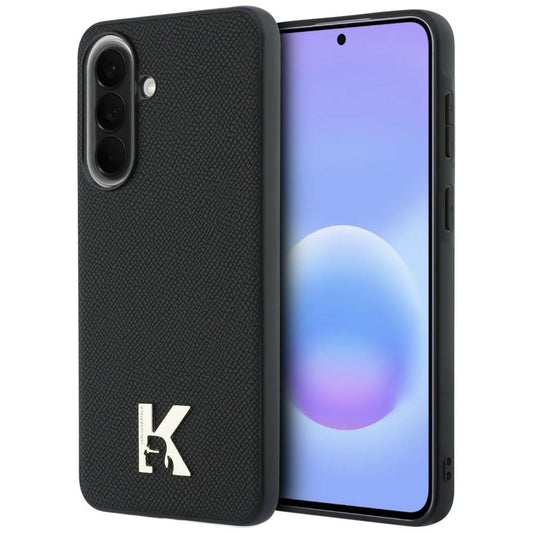 Custodia per Samsung Galaxy A57 5G, Karl Lagerfeld, Karl Head Logo, Nera