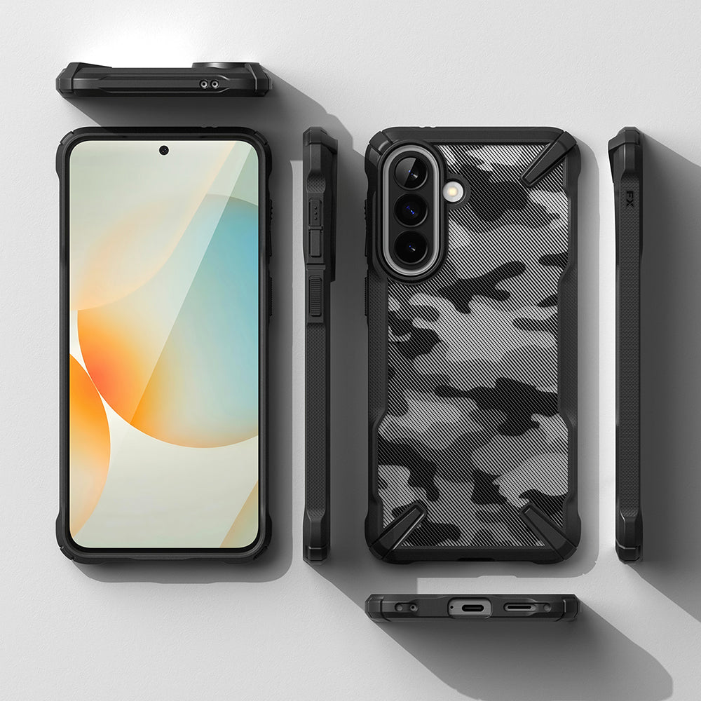 Étui pour Samsung Galaxy A57 5G, Ringke, Fusion X, Camouflage