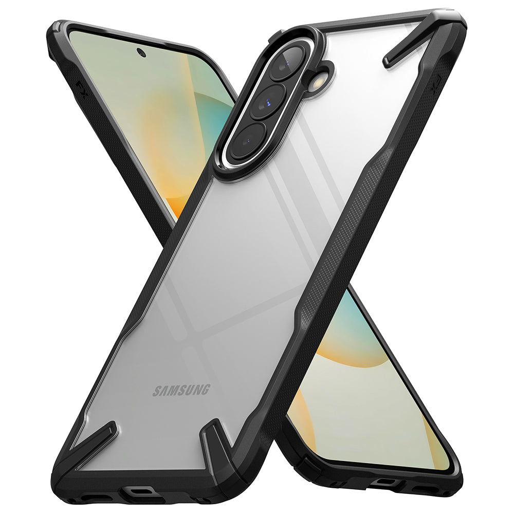 Hülle für Samsung Galaxy A57 5G, Ringke, Fusion X, Schwarz