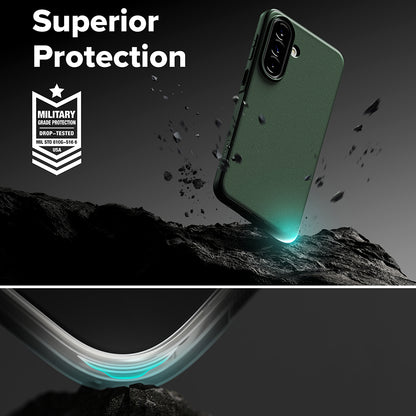 Custodia per Samsung Galaxy A57 5G, Ringke, Onyx, Verde Scuro
