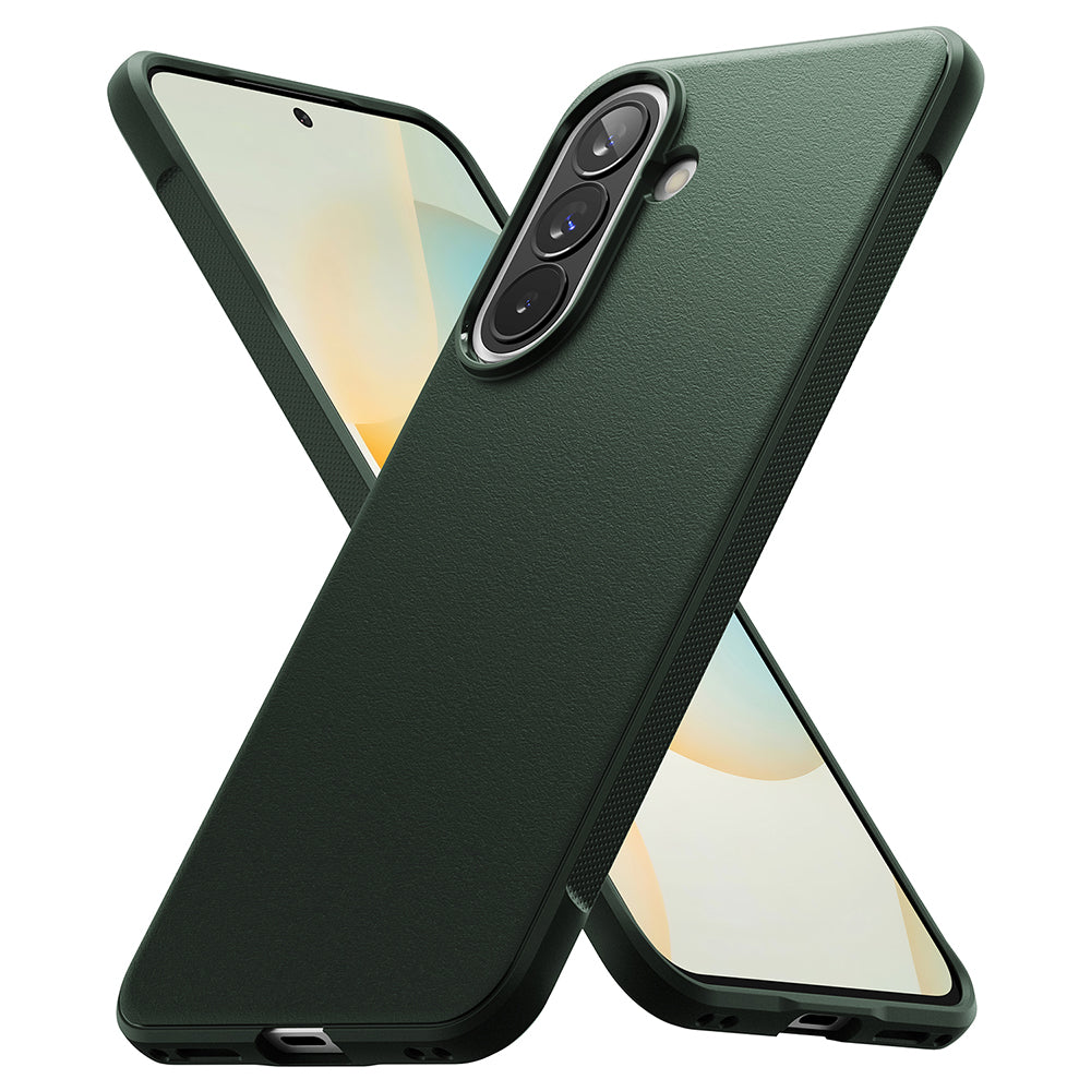 Custodia per Samsung Galaxy A57 5G, Ringke, Onyx, Verde Scuro