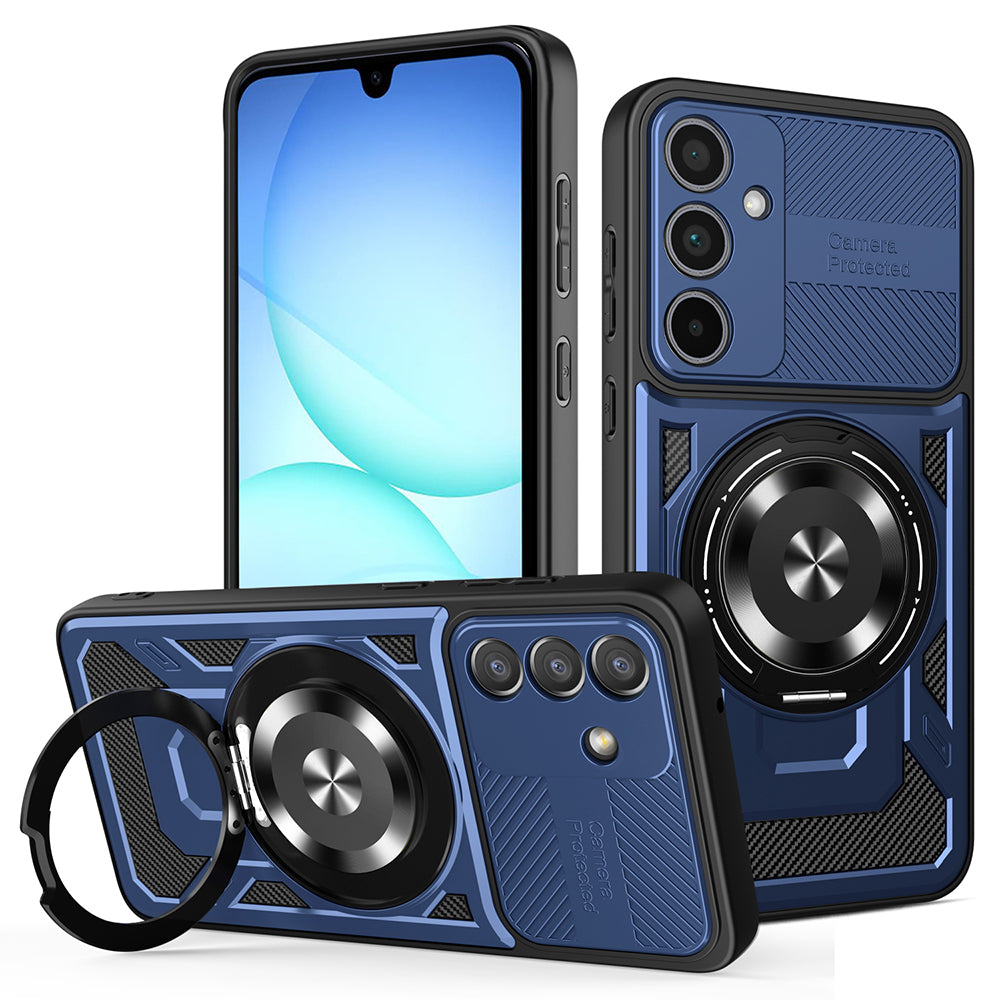 Étui pour Samsung Galaxy A57 5G, Techsuit, RuggedCam, Bleu