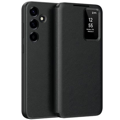 Hülle für Samsung Galaxy A57 5G, Techsuit, SmartView, Schwarz