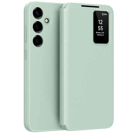 Hülle für Samsung Galaxy A57 5G, Techsuit, SmartView, Grün