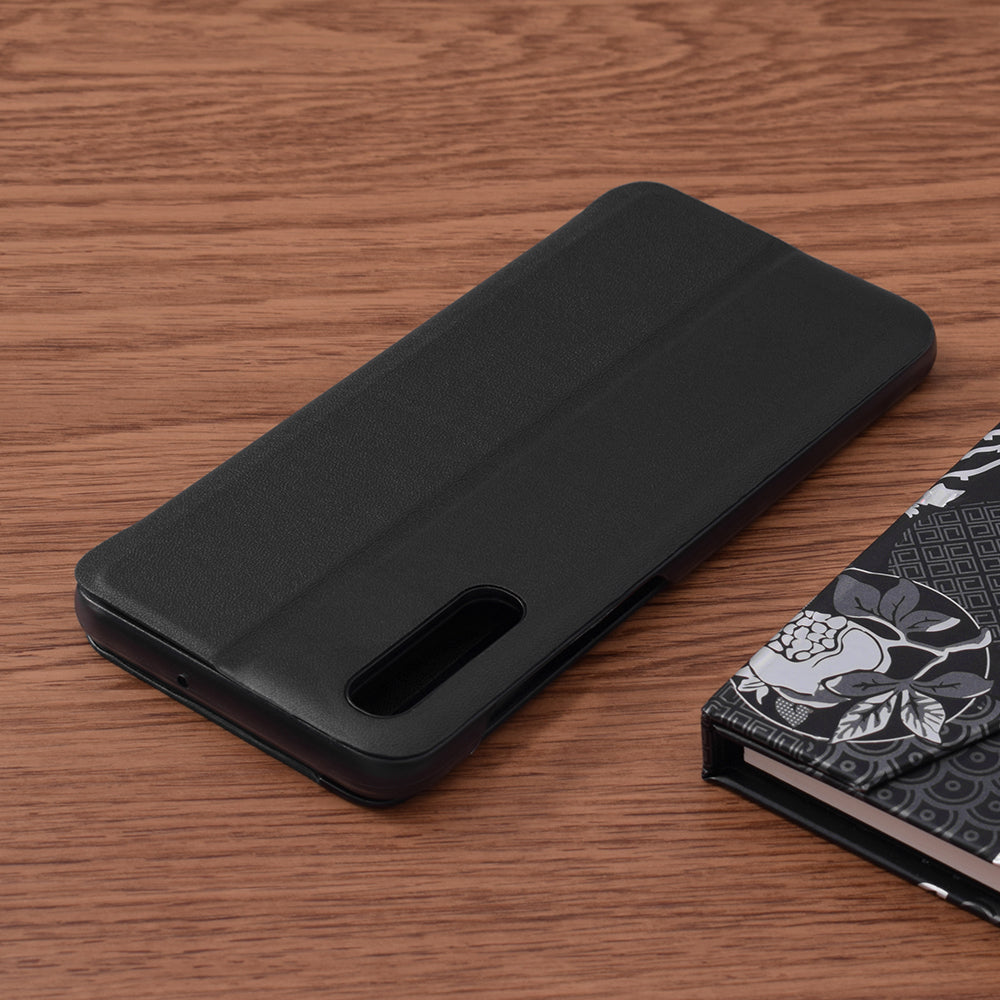 Custodia per Samsung Galaxy A70s A707 / A70 A705, Techsuit, eFold, Nera