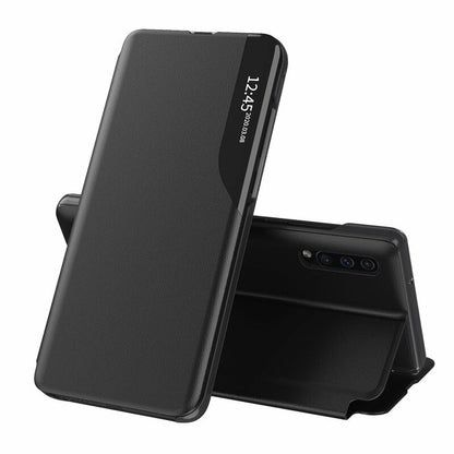 Custodia per Samsung Galaxy A70s A707 / A70 A705, Techsuit, eFold, Nera