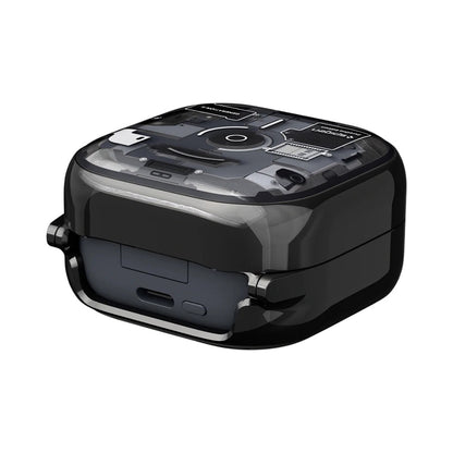 Custodia per Samsung Galaxy Buds4 / Buds4 Pro, Spigen, Ultra Hybrid, Nera ACS11201