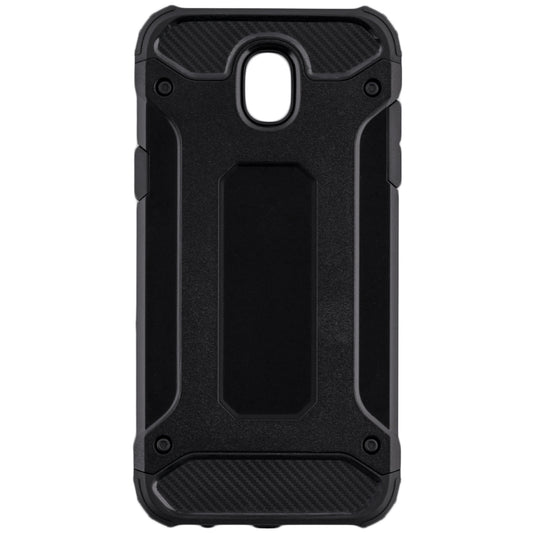 Custodia per Samsung Galaxy J5 (2017) J530, Techsuit, Hybrid Armor, Nera