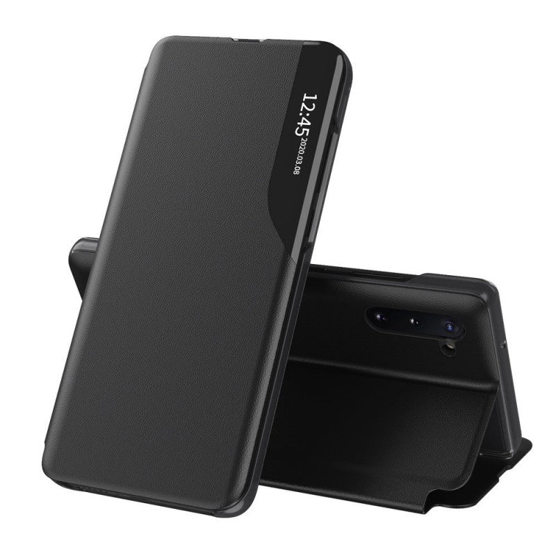 Coque pour Samsung Galaxy Note 10 5G N971 / Note10 N970, Techsuit, eFold, Noire