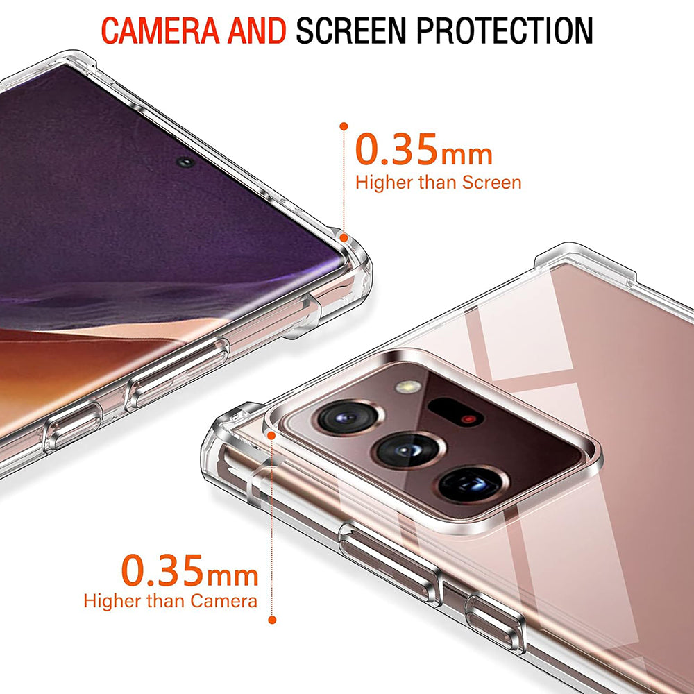 Coque pour Samsung Galaxy Note 20 Ultra 5G N986 / Note 20 Ultra N985, Techsuit, Transparent Antichoc