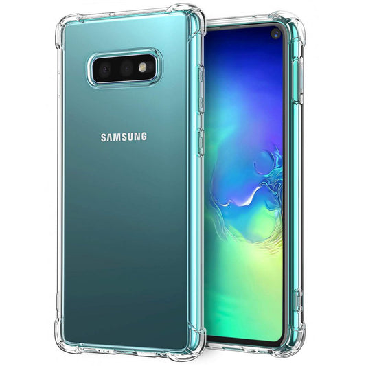 Custodia per Samsung Galaxy S10e G970, Techsuit, Shockproof Clear, Trasparente