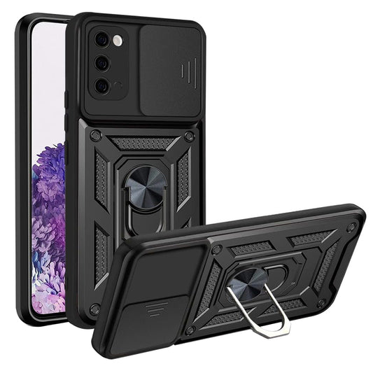 Custodia per Samsung Galaxy S20 5G G981 / S20 G980, Techsuit, CamShield, Nera