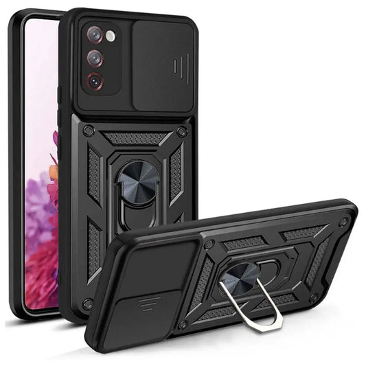 Custodia per Samsung Galaxy S20 FE 2022 G781 / S20 FE 5G G781 / S20 FE G780, Techsuit, CamShield, Nera