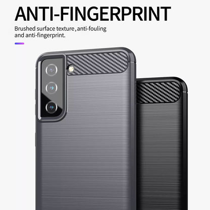 Custodia per Samsung Galaxy S20 FE 2022 G781 / S20 FE 5G G781 / S20 FE G780, Techsuit, Carbonio, Blu