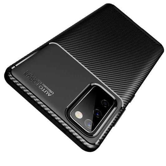 Custodia per Samsung Galaxy S20 FE 2022 G781 / S20 FE 5G G781 / S20 FE G780, Techsuit, CarbonFiber, Nera