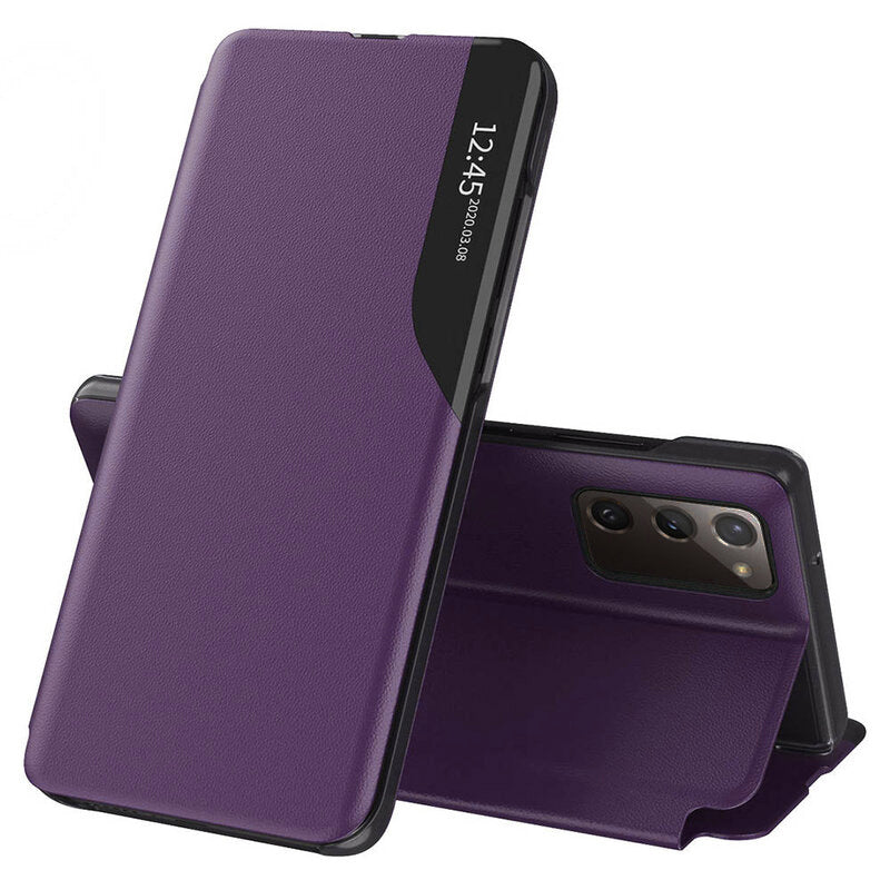 Custodia per Samsung Galaxy S20 FE 2022 G781 / S20 FE 5G G781 / S20 FE G780, Techsuit, eFold, Viola