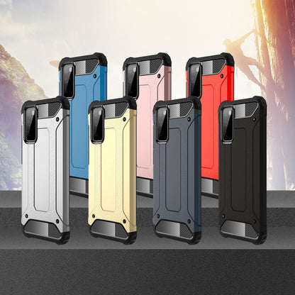 Custodia per Samsung Galaxy S20 FE 2022 G781 / S20 FE 5G G781 / S20 FE G780, Techsuit, Hybrid Armor, Nera