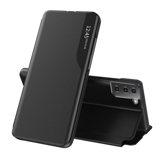 Custodia per Samsung Galaxy S21 5G G991, Techsuit, eFold, Nera