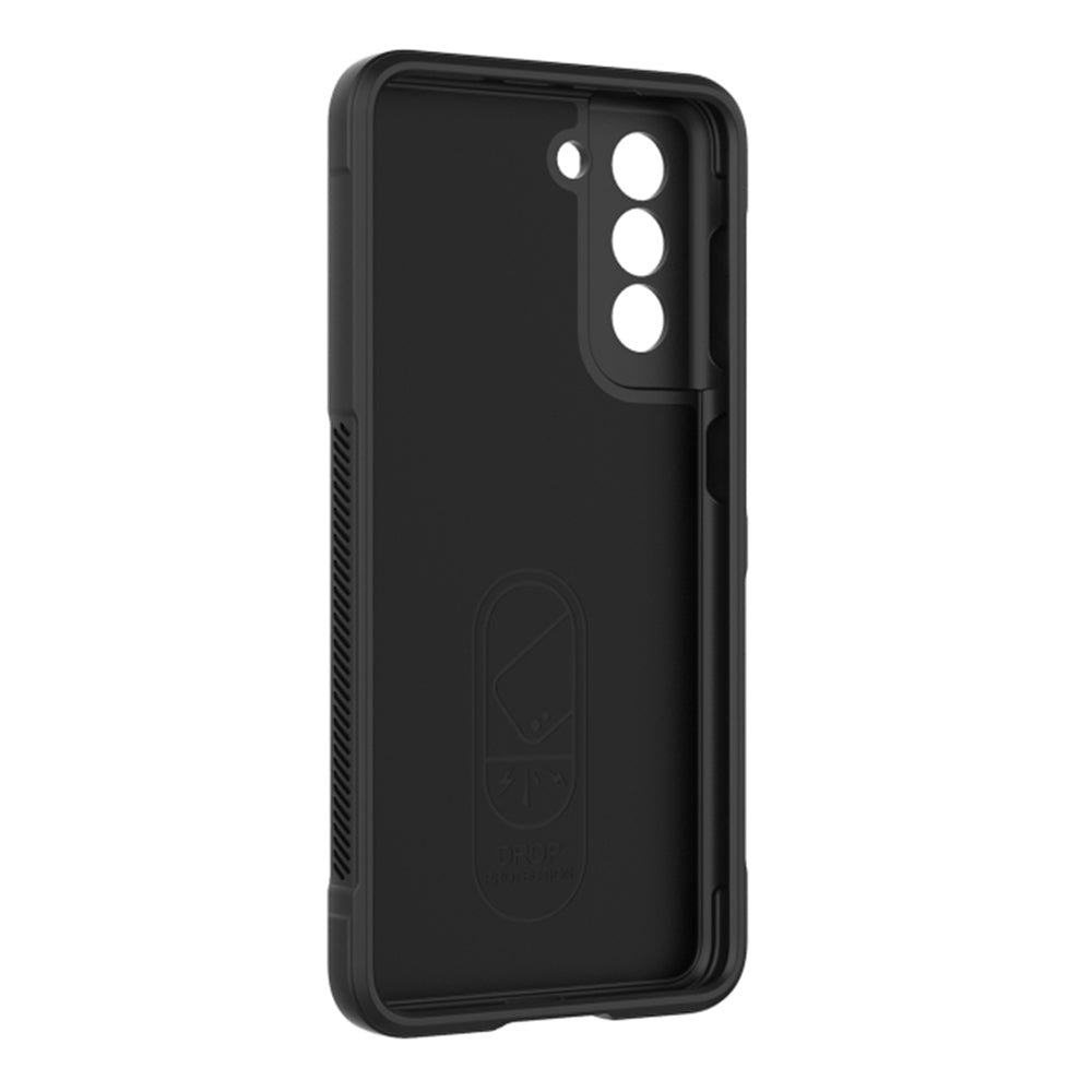 Custodia per Samsung Galaxy S21 5G G991, Techsuit, Magic Shield, Nera