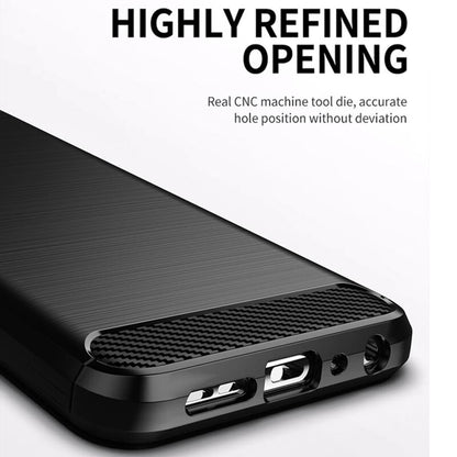 Coque pour Samsung Galaxy S21 FE 5G G990, Techsuit, Carbone, Noire