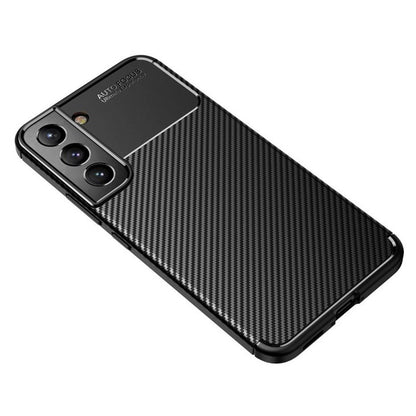 Hülle für Samsung Galaxy S21 FE 5G G990, Techsuit, CarbonFiber, Schwarz