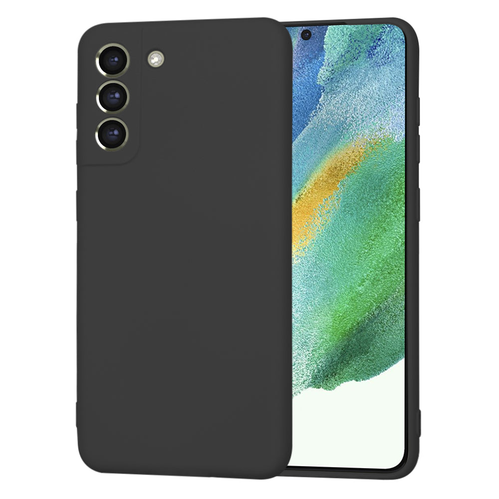 Coque pour Samsung Galaxy S21 FE 5G G990, Techsuit, SoftFlex, Noire