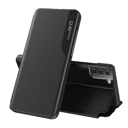 Custodia per Samsung Galaxy S21+ 5G G996, Techsuit, eFold, Nera