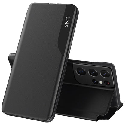 Custodia per Samsung Galaxy S21 Ultra 5G G998, Techsuit, eFold, Nera