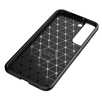 Custodia per Samsung Galaxy S22 5G S901, Techsuit, CarbonFiber, Nera