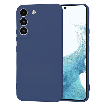 Custodia per Samsung Galaxy S22 5G S901, Techsuit, SoftFlex, Blu navy