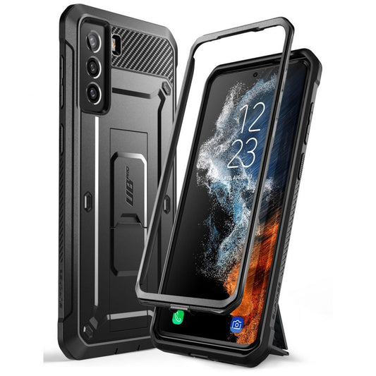Étui pour Samsung Galaxy S22+ 5G S906, Supcase, Unicorn Beetle Pro, Noir
