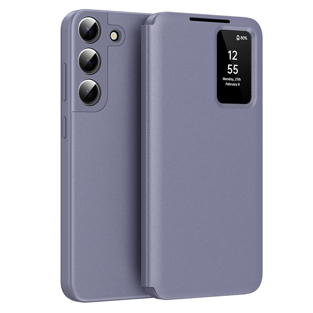 Coque pour Samsung Galaxy S22+ 5G S906, Techsuit, SmartView, Violet