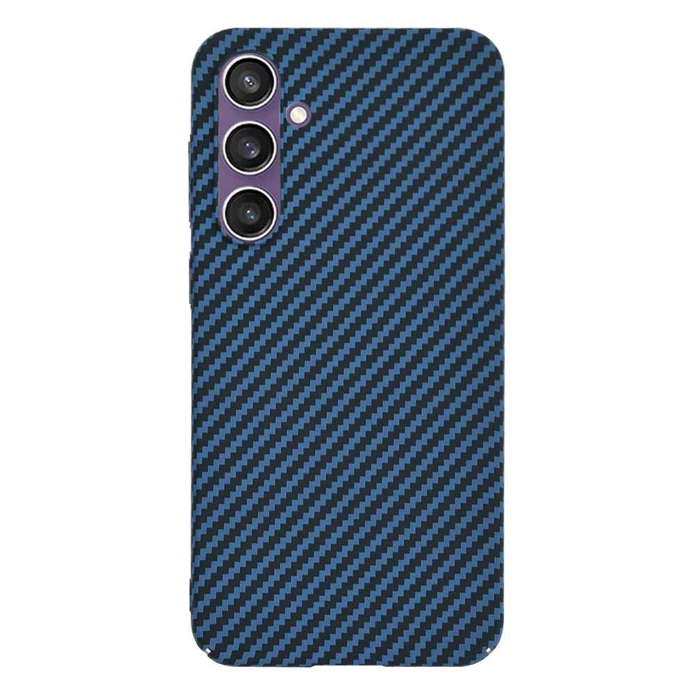Coque pour Samsung Galaxy S23 FE S711, Techsuit, Carbonite FiberShell, Turquoise