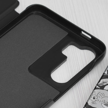 Custodia per Samsung Galaxy S23 FE S711, Techsuit, eFold, Nera