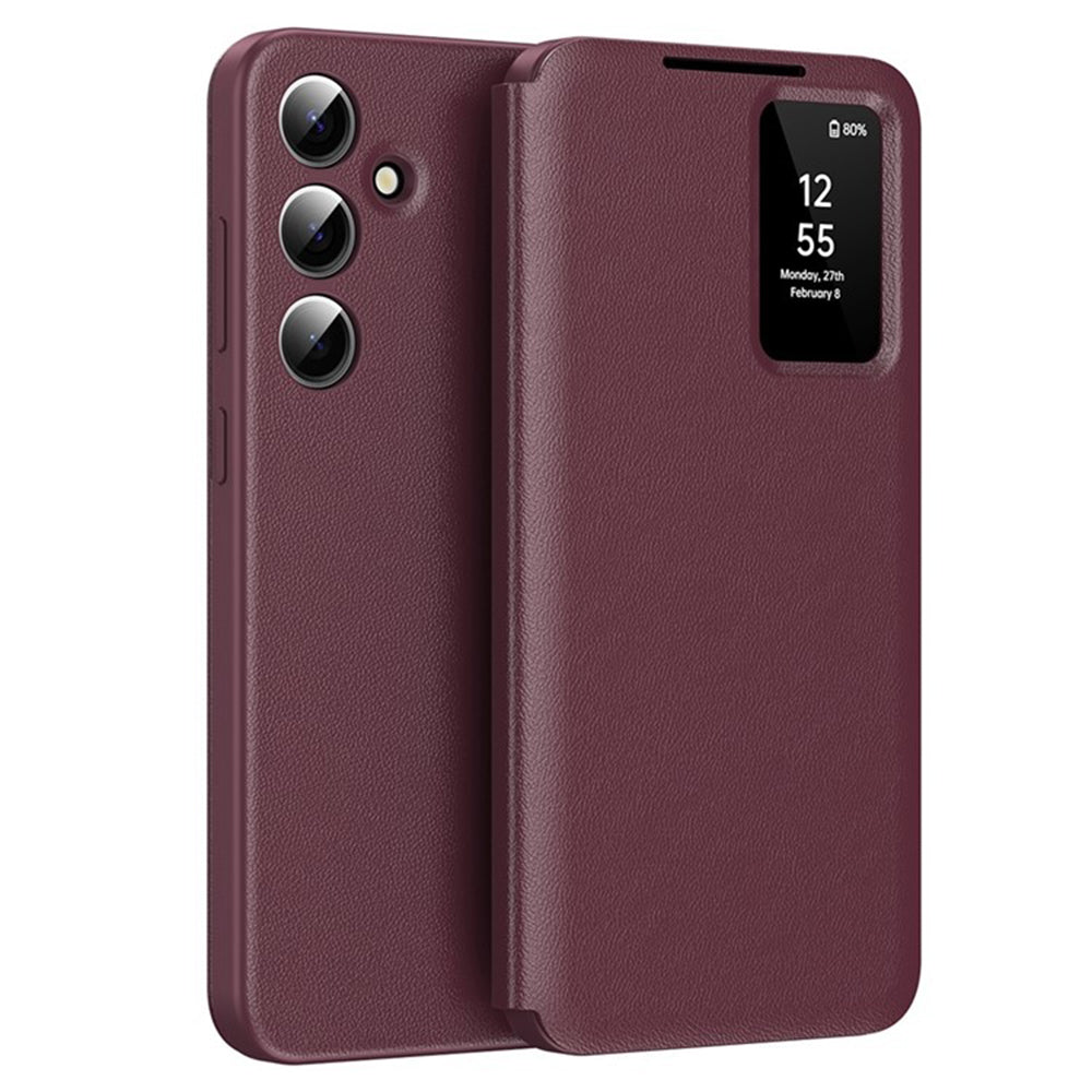 Hülle für Samsung Galaxy S23 FE S711, Techsuit, SmartView, Rot
