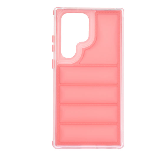 Case for Samsung Galaxy S23 FE S711, Techsuit, Wave Shield, Red