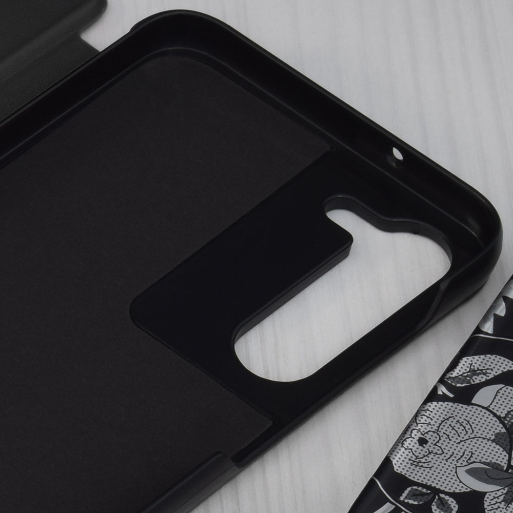 Hülle für Samsung Galaxy S23+ S916, Techsuit, eFold, Schwarz