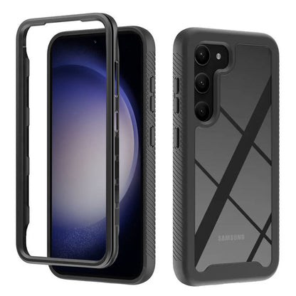 Custodia per Samsung Galaxy S23 S911, Techsuit, Defense360 Pro, Nera