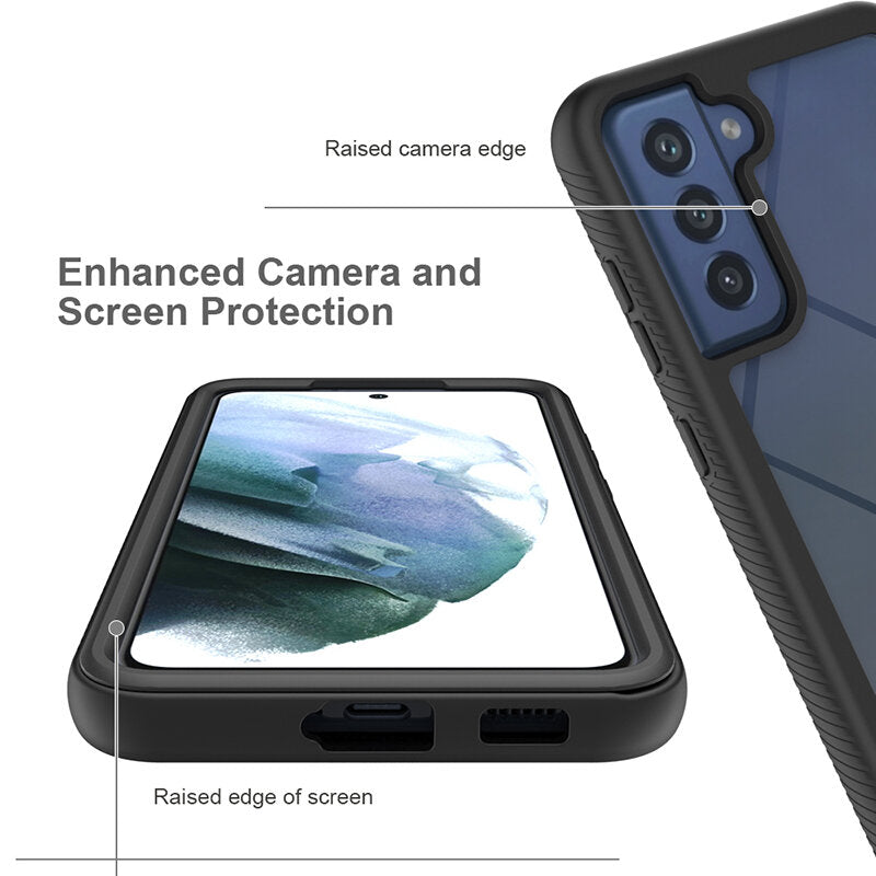 Custodia per Samsung Galaxy S23 S911, Techsuit, Defense360 Pro, Nera