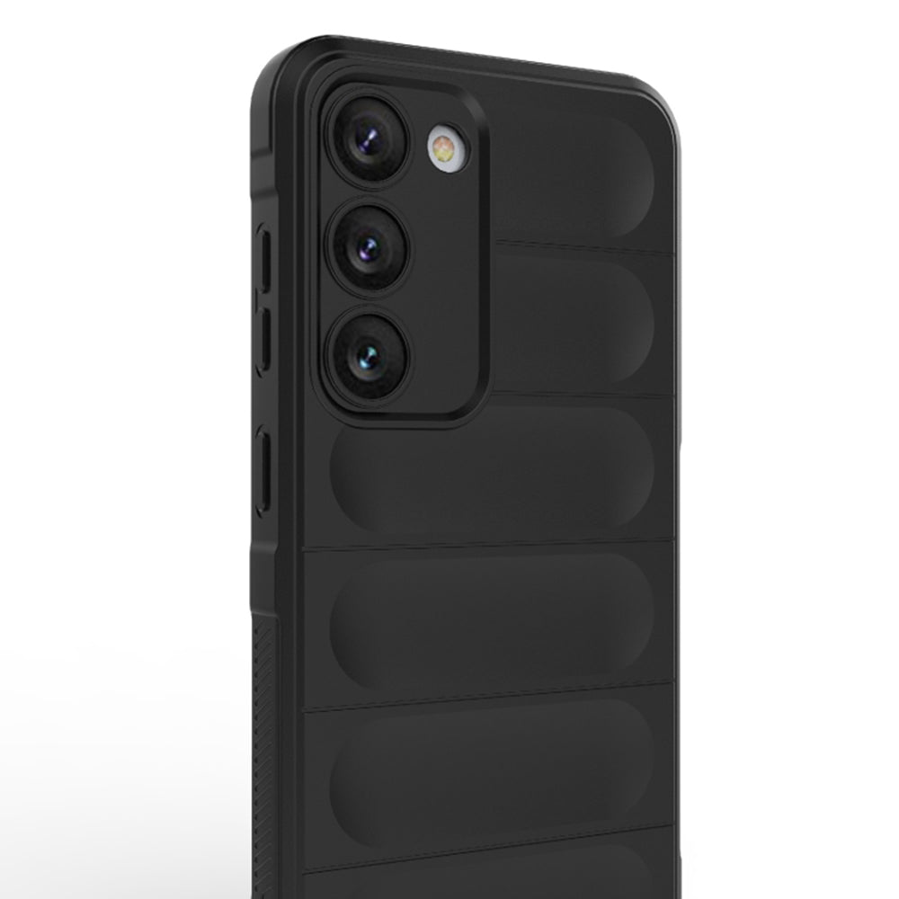 Coque pour Samsung Galaxy S23 S911, Techsuit, Magic Shield, Noire