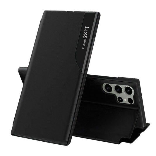 Coque pour Samsung Galaxy S23 Ultra S918, Techsuit, eFold, Noire