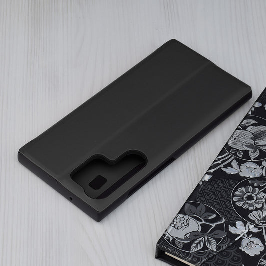 Coque pour Samsung Galaxy S23 Ultra S918, Techsuit, eFold, Noire
