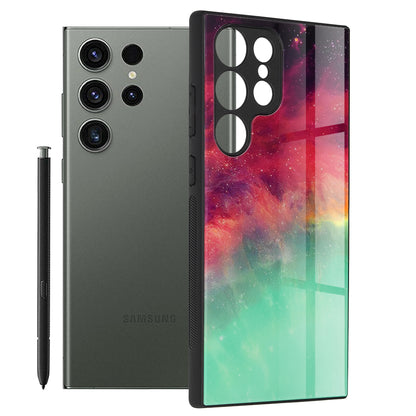 Hülle für Samsung Galaxy S23 Ultra S918, Techsuit, Glaze, Türkis