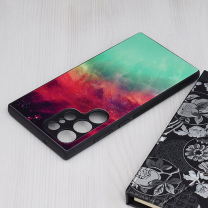 Hülle für Samsung Galaxy S23 Ultra S918, Techsuit, Glaze, Türkis