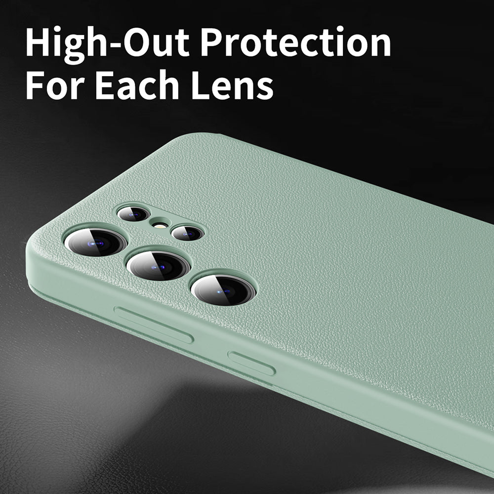 Coque pour Samsung Galaxy S23 Ultra S918, Techsuit, SmartView, Vert