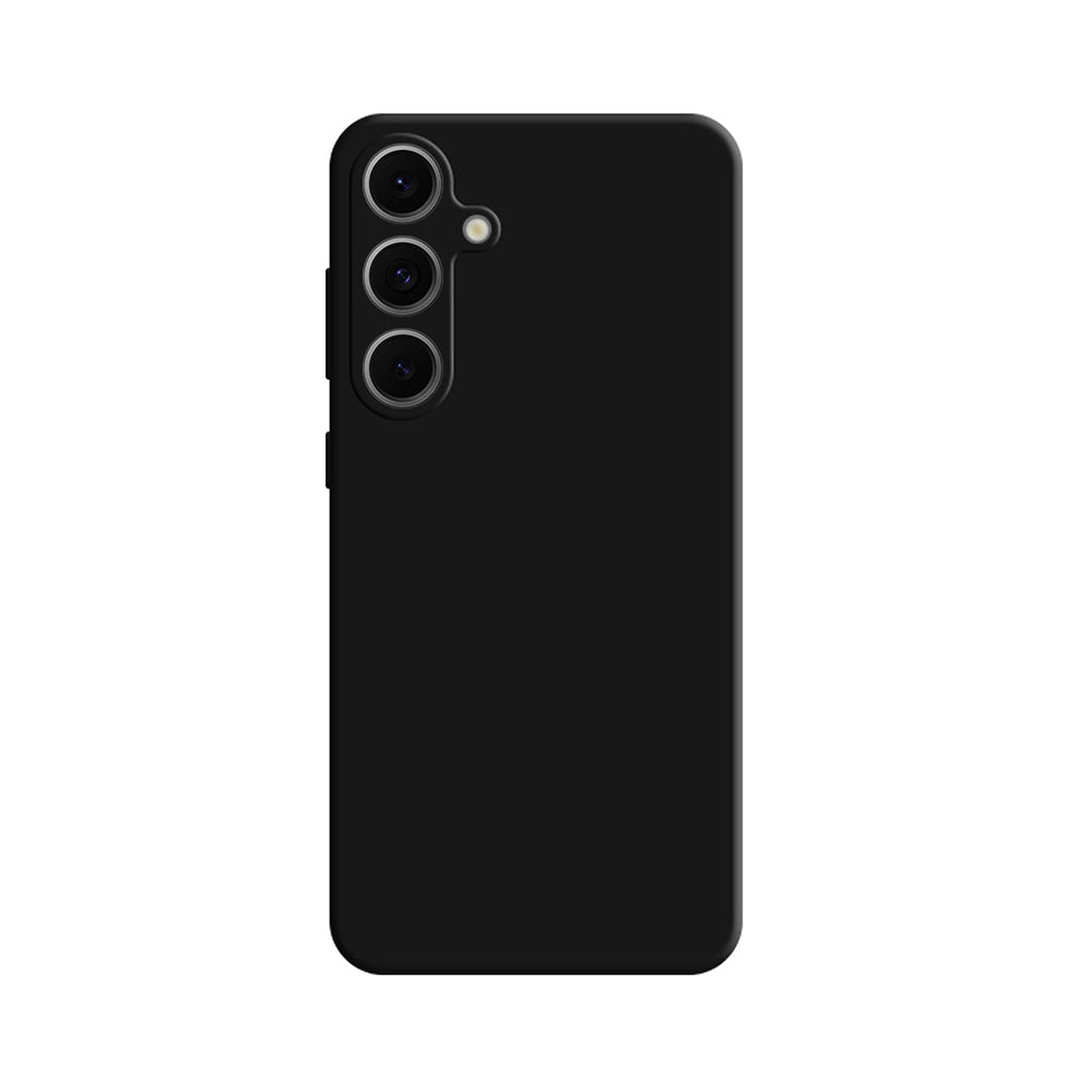Custodia per Samsung Galaxy S24 FE S721, 3MK, Silicone, Nera